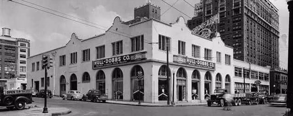 Hull-Dobbs Enterprises were one of only a few companies that had cars to sell returning GIs